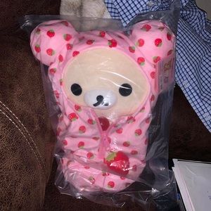 Rilakkuma strawberry plush 🍓